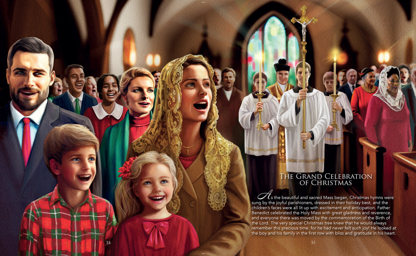 THE HAPPIEST CHRISTMAS TREE EVER